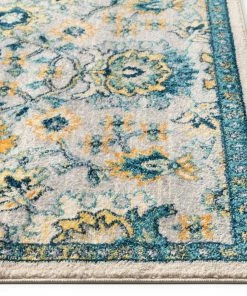 Well Woven Harper Blue Bohemian Oriental Rug Global