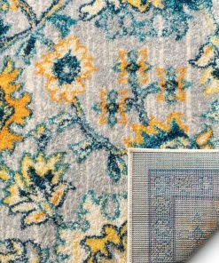 Well Woven Harper Blue Bohemian Oriental Rug Global