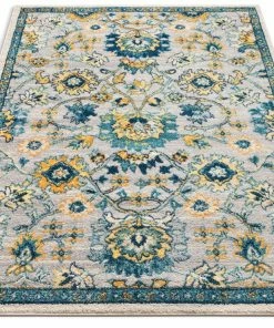 Well Woven Harper Blue Bohemian Oriental Rug Global