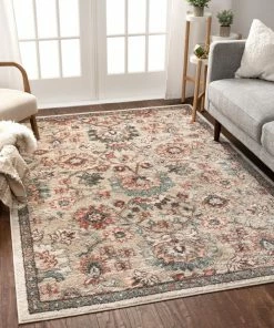 Well Woven Global Harper Blush Bohemian Oriental Rug