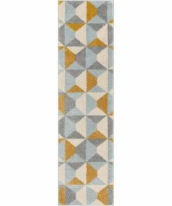 Well Woven Global Zeke Gold Mid-Century Modern Rug 13 Well Woven Global Zeke Gold Mid-Century Modern Rug