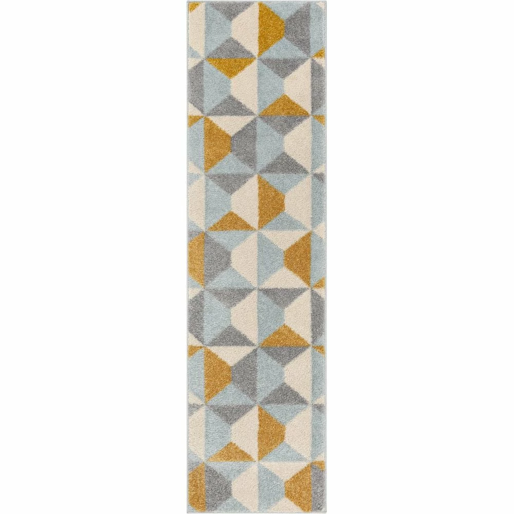 Well Woven Global Zeke Gold Mid-Century Modern Rug 7 Well Woven Global Zeke Gold Mid-Century Modern Rug