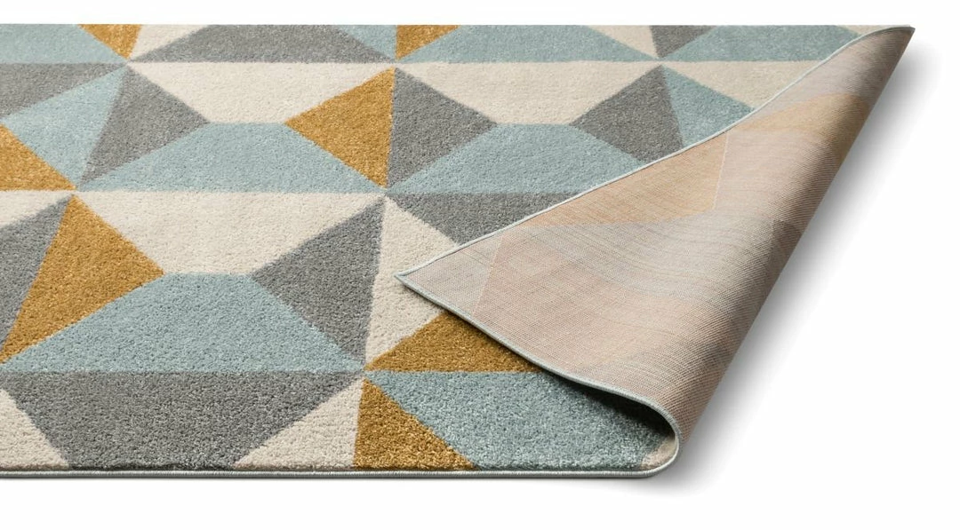 Well Woven Global Zeke Gold Mid-Century Modern Rug 4 Well Woven Global Zeke Gold Mid-Century Modern Rug