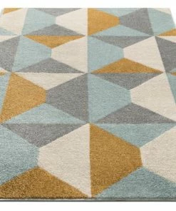 Well Woven Global Zeke Gold Mid-Century Modern Rug 12 Well Woven Global Zeke Gold Mid-Century Modern Rug