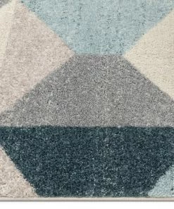 Well Woven Zeke Blue Mid-Century Modern Geometric Rug Global 7 Well Woven Zeke Blue Mid-Century Modern Geometric Rug Global