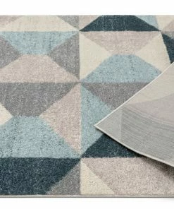 Well Woven Zeke Blue Mid-Century Modern Geometric Rug Global 8 Well Woven Zeke Blue Mid-Century Modern Geometric Rug Global