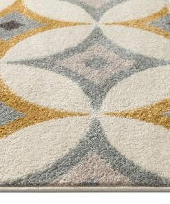 Well Woven Global Perla Gold Modern Bohemian Rug