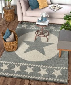 Well Woven Sparrow Grey Modern Novelty Rug