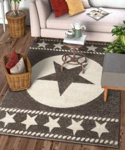 Well Woven Global Sparrow Brown Modern Novelty Rug