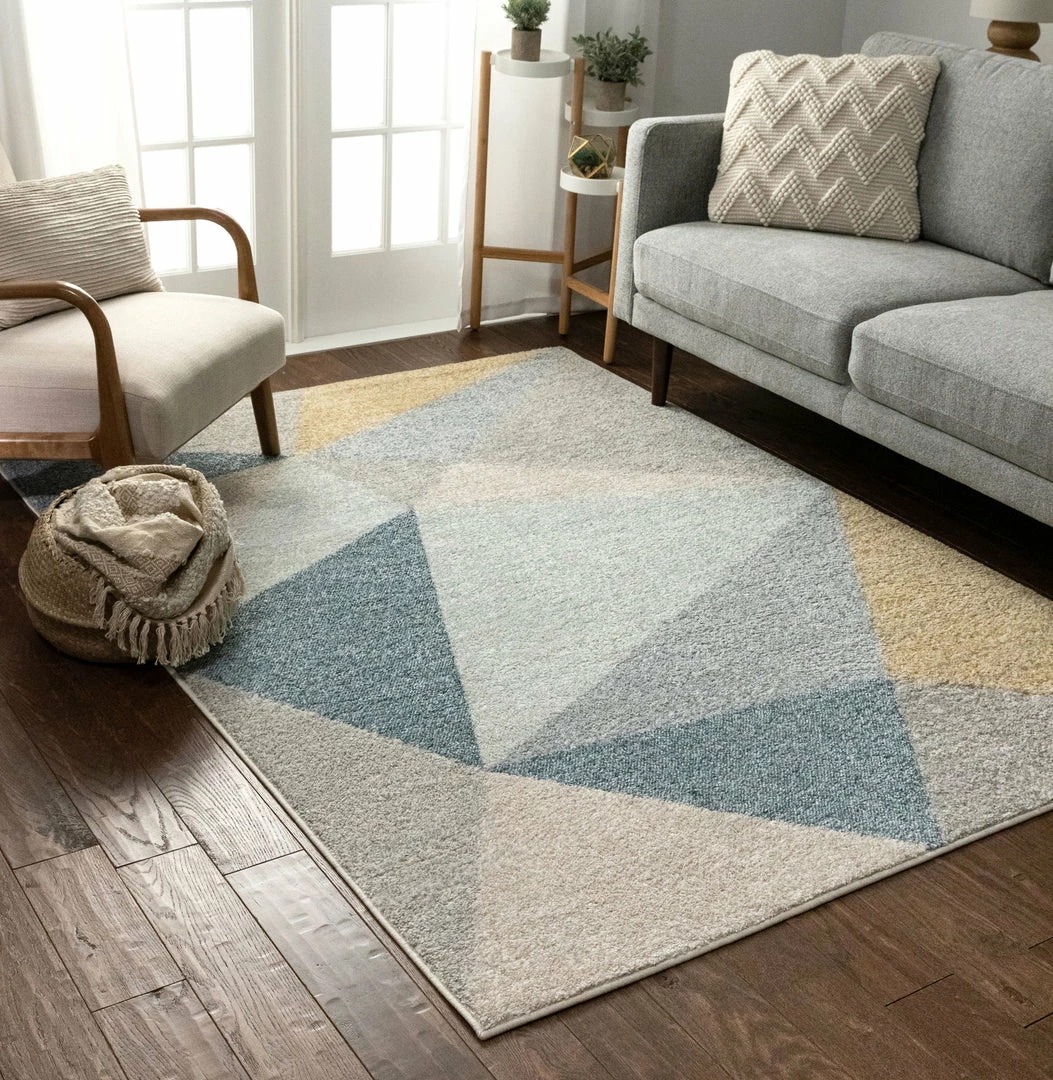 Well Woven Zelda Gold Modern Geometric Rug Global 2 Well Woven Zelda Gold Modern Geometric Rug Global