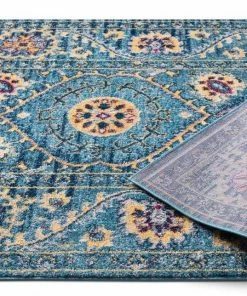 Well Woven Mae Blue Modern Bohemian Rug 11 Well Woven Mae Blue Modern Bohemian Rug
