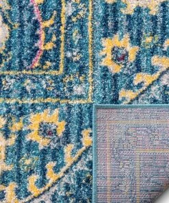 Well Woven Mae Blue Modern Bohemian Rug 8 Well Woven Mae Blue Modern Bohemian Rug