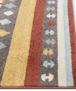 Well Woven Sentinel Southwestern Geometric Terracotta Rug Global