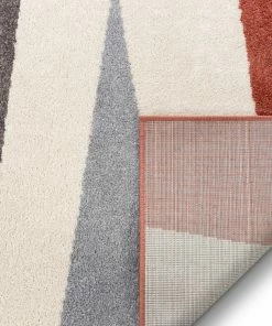 Well Woven Geometric Yuma Modern Abstract Terracotta Rug