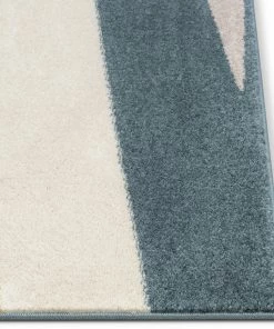 Well Woven Yuma Modern Abstract Blue Rug 5'3" X 7'3" Geometric 10 Well Woven Yuma Modern Abstract Blue Rug 5'3