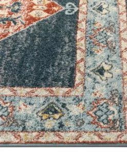 Well Woven Mabel Blue Modern Vintage Rug Global