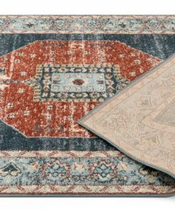 Well Woven Mabel Blue Modern Vintage Rug Global