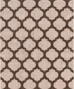 Well Woven 3'x5' Zoe Natural Modern Trellis Rug