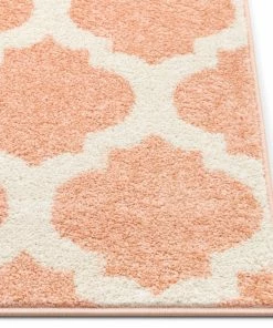 Well Woven Zoe Blush Modern Trellis Rug Geometric 9 Well Woven Zoe Blush Modern Trellis Rug Geometric