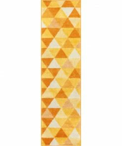 Well Woven Alvin Orange Modern Geometric Rug 13 Well Woven Alvin Orange Modern Geometric Rug