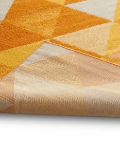 Well Woven Alvin Orange Modern Geometric Rug 11 Well Woven Alvin Orange Modern Geometric Rug