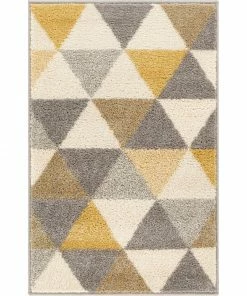 Well Woven Alvin Gold Modern Geometric Rug