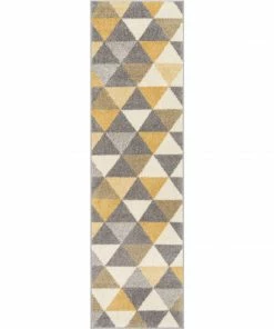 Well Woven Alvin Gold Modern Geometric Rug