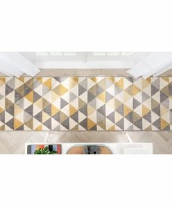 Well Woven Alvin Gold Modern Geometric Rug