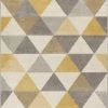Well Woven Alvin Gold Modern Geometric Rug