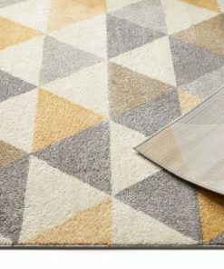 Well Woven Alvin Gold Modern Geometric Rug