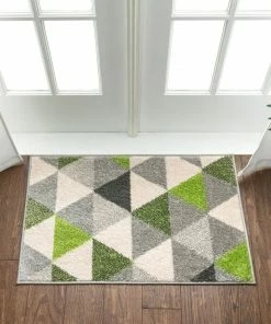 Well Woven Alvin Green Modern Geometric Rug