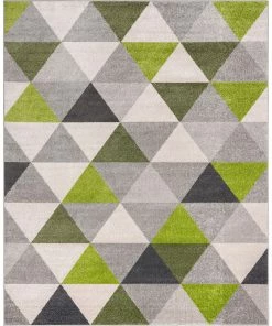 Well Woven Alvin Green Modern Geometric Rug