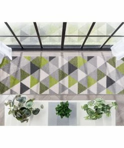 Well Woven Alvin Green Modern Geometric Rug