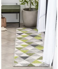 Well Woven Alvin Green Modern Geometric Rug