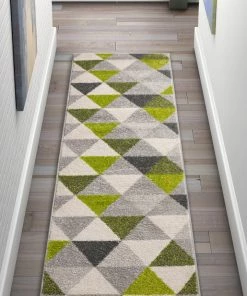 Well Woven Alvin Green Modern Geometric Rug