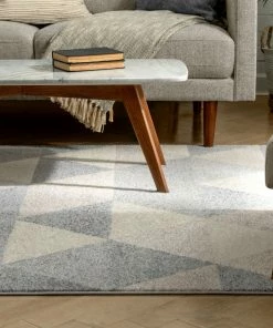 Well Woven Global Alvin Grey Mid-Century Modern Rug 14 Well Woven Global Alvin Grey Mid-Century Modern Rug