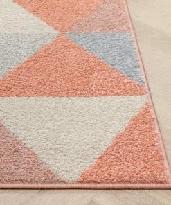 Well Woven Alvin Blush Modern Geometric Rug