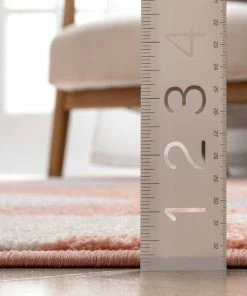 Well Woven Alvin Blush Modern Geometric Rug