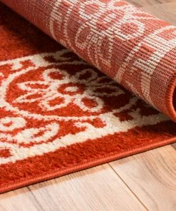 Well Woven Gabby Red Modern Rug