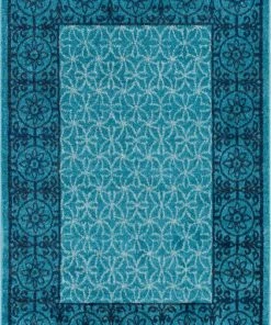 Well Woven Gabby Light Blue Modern Rug