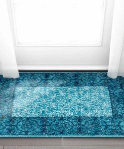Well Woven Gabby Light Blue Modern Rug