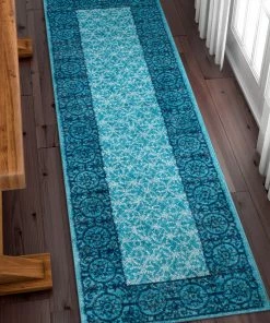 Well Woven Gabby Light Blue Modern Rug