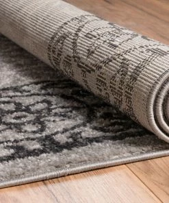 Well Woven Gabby Grey Modern Rug Grey & Silver 8 Well Woven Gabby Grey Modern Rug Grey & Silver