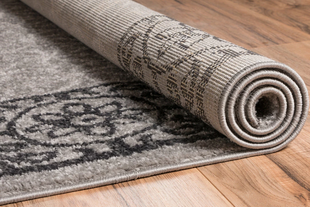 Well Woven Gabby Grey Modern Rug Grey & Silver 3 Well Woven Gabby Grey Modern Rug Grey & Silver