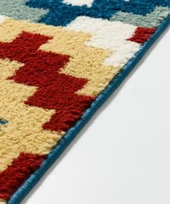 Well Woven Austin Red Modern Southwestern Rug Geometric 8 Well Woven Austin Red Modern Southwestern Rug Geometric