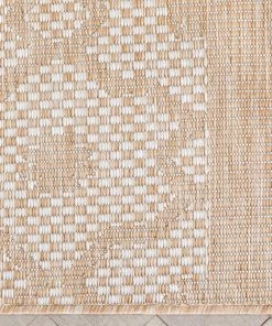 Well Woven Global Custom Size Runner Sol Nordic Geometric Pattern Beige Choose Your Width X Choose Your Length Hallway Indoor/Outdoor Runner Rug 8 Well Woven Global Custom Size Runner Sol Nordic Geometric Pattern Beige Choose Your Width X Choose Your Length Hallway Indoor/Outdoor Runner Rug