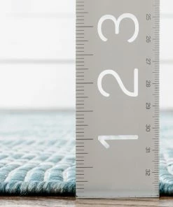 Well Woven Custom Size Runner Sol Nordic Geometric Pattern Light Blue Choose Your Width X Choose Your Length Hallway Indoor/Outdoor Runner Rug 11 Well Woven Custom Size Runner Sol Nordic Geometric Pattern Light Blue Choose Your Width X Choose Your Length Hallway Indoor/Outdoor Runner Rug