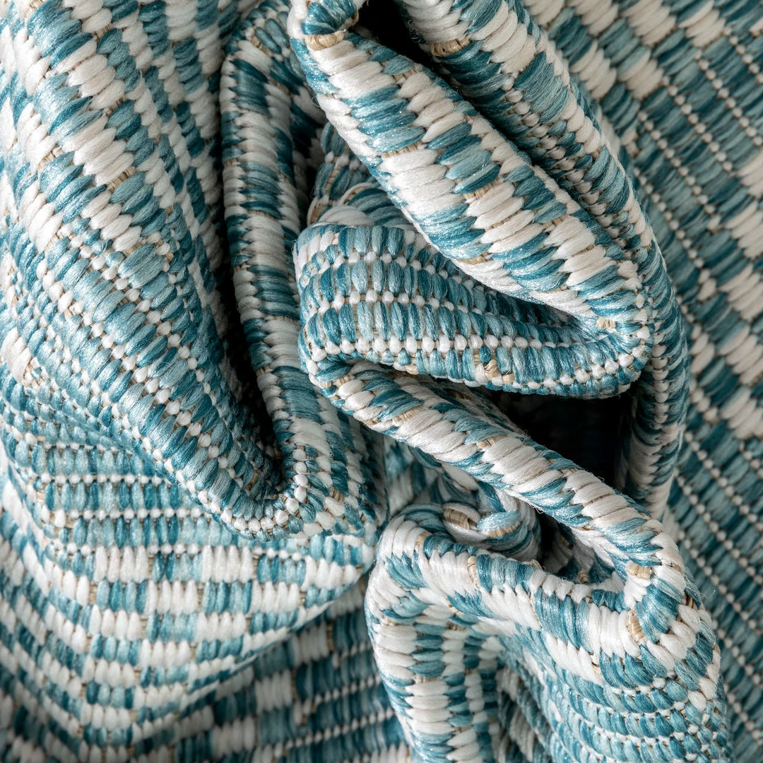 Well Woven Custom Size Runner Sol Nordic Geometric Pattern Light Blue Choose Your Width X Choose Your Length Hallway Indoor/Outdoor Runner Rug 4 Well Woven Custom Size Runner Sol Nordic Geometric Pattern Light Blue Choose Your Width X Choose Your Length Hallway Indoor/Outdoor Runner Rug