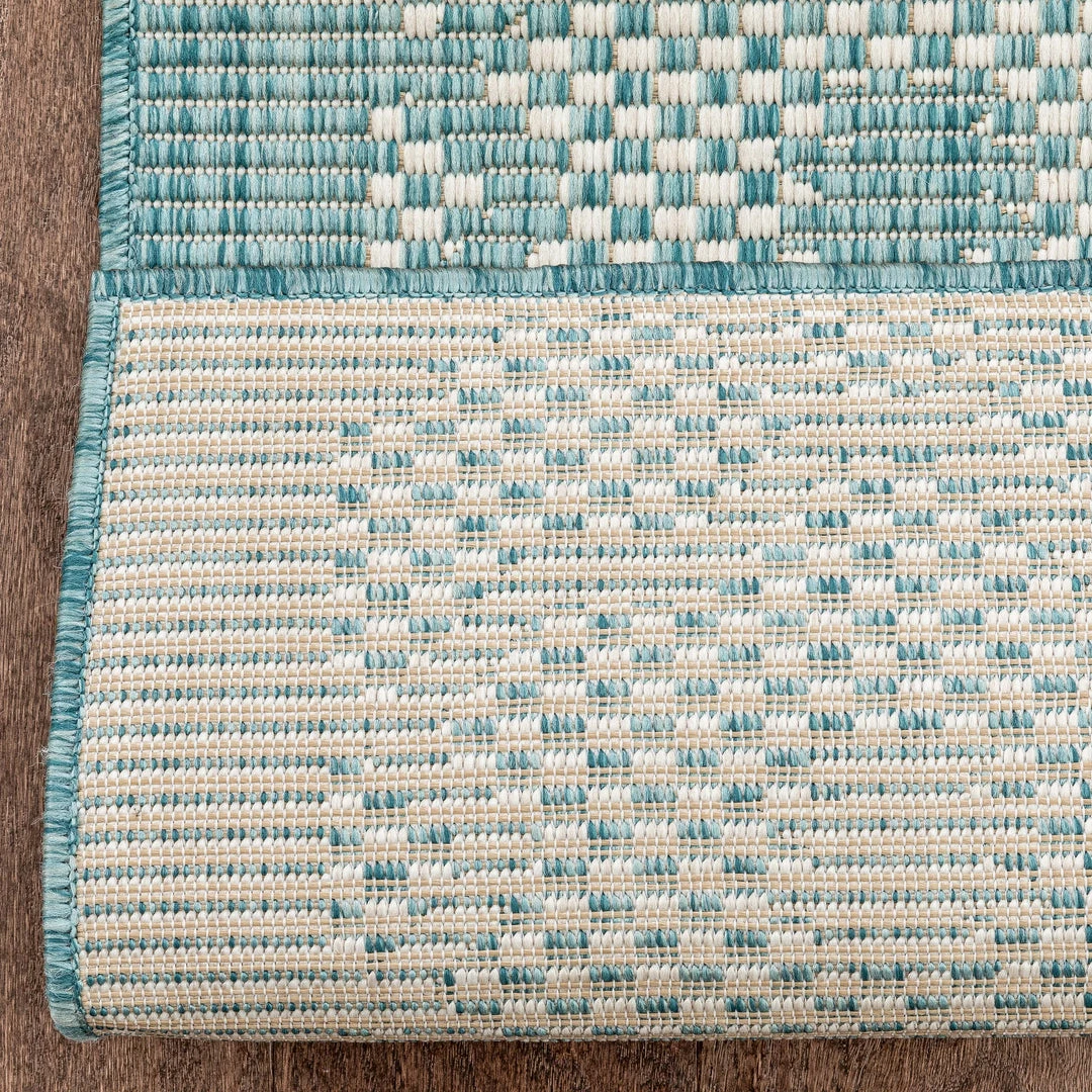 Well Woven Custom Size Runner Sol Nordic Geometric Pattern Light Blue Choose Your Width X Choose Your Length Hallway Indoor/Outdoor Runner Rug 5 Well Woven Custom Size Runner Sol Nordic Geometric Pattern Light Blue Choose Your Width X Choose Your Length Hallway Indoor/Outdoor Runner Rug