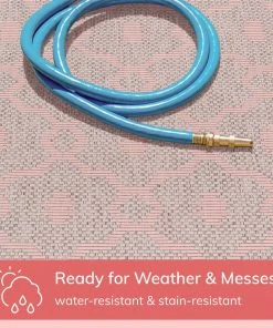 Well Woven Sol Lattice Trellis Indoor Outdoor Blush Flatweave Rug 11 Well Woven Sol Lattice Trellis Indoor Outdoor Blush Flatweave Rug